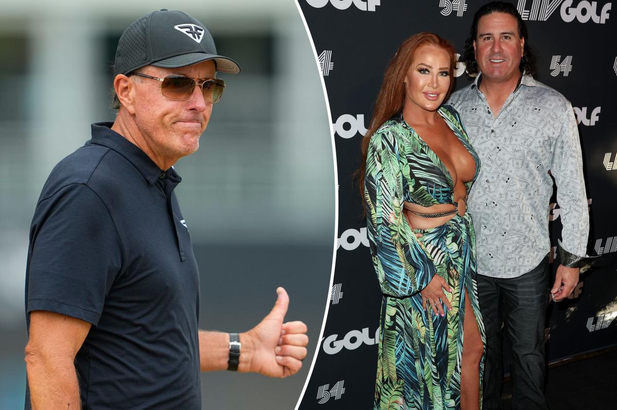 Phil Mickelson Showed Pat Perezs Wife ‘offensive Pic Book Alleges Total News 