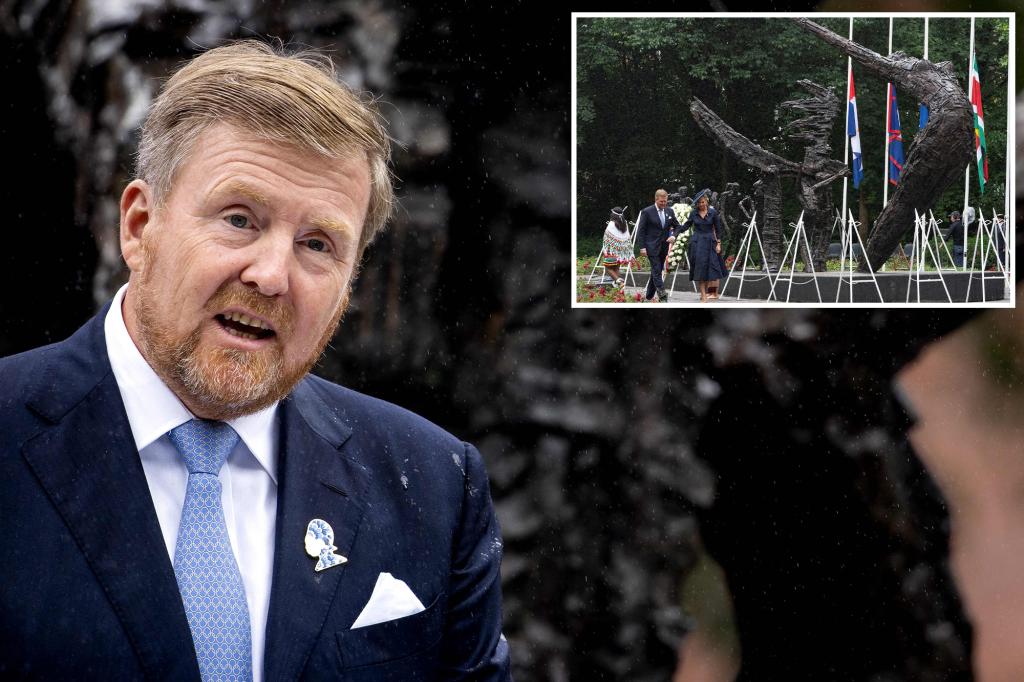 Dutch King Willem Alexander Apologizes For Country S Role In Slavery