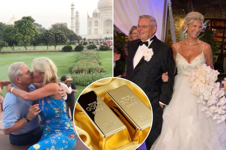 Sen Bob Menendezs Wife Sold 400k In Gold Bars Months Before Facing