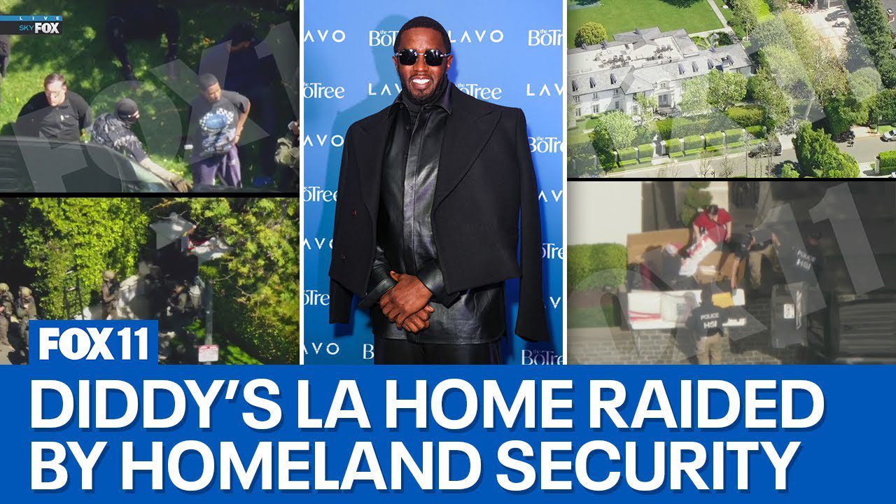 Sean ‘diddy Combs Home Raided By Homeland Security Total News