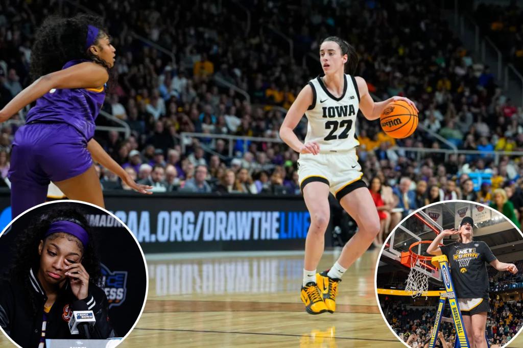 Iowa vs. LSU TV viewership sets women’s NCAA March Madness record