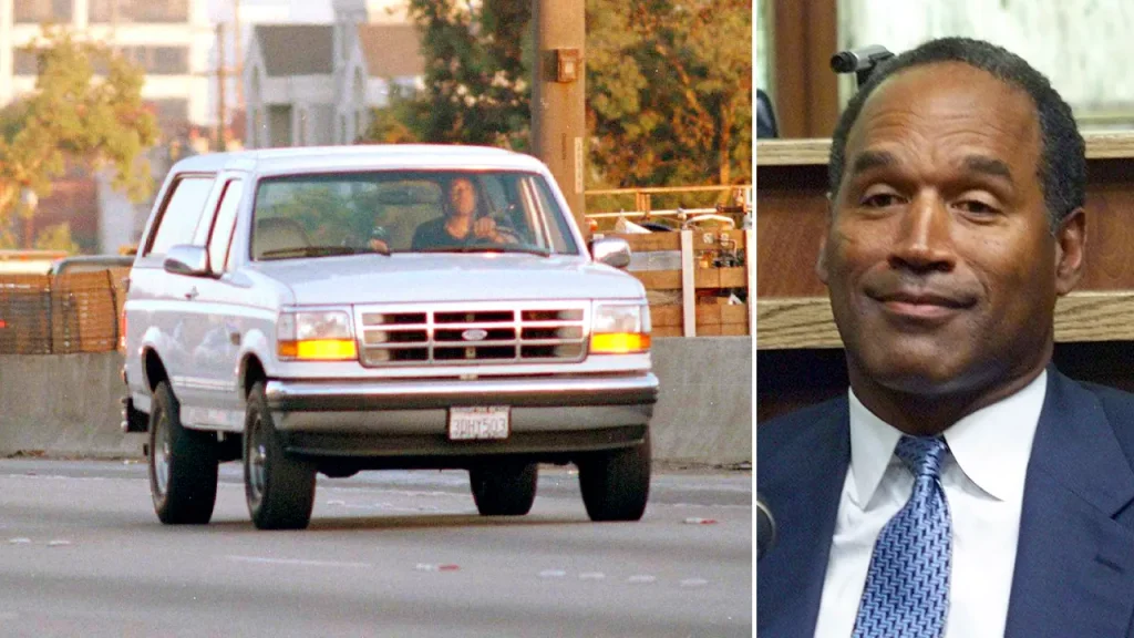 OJ Simpson, the white Bronco and America. The car chase that changed