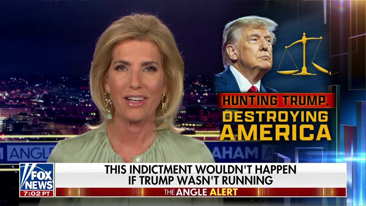 LAURA INGRAHAM: The Left is ‘salivating’ for a Trump mug shot - Total News