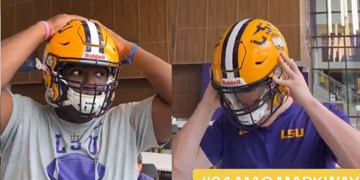 Lsu Football Team To Wear Air Conditioned Helmets This Fall Total News