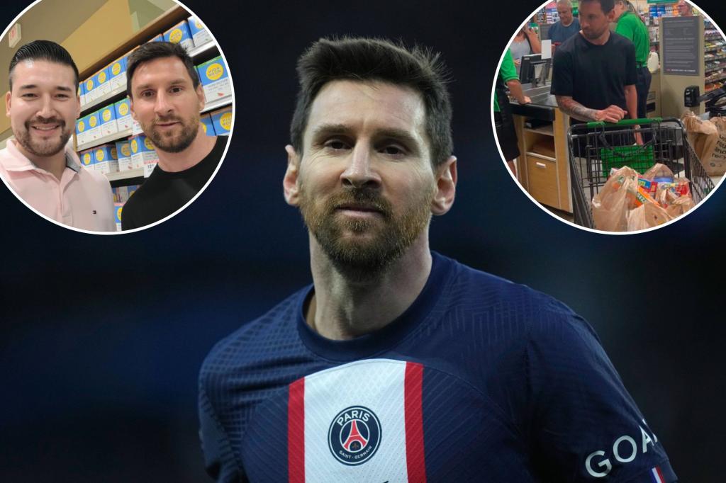 Lionel Messi Takes Selfie With Fan In Trip To Florida Publix Total News