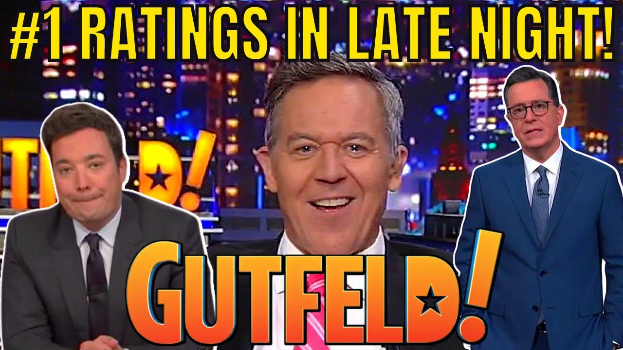 Fox News Host Greg Gutfeld Ratings DOMINATES Late Night! Passes Stephen ...