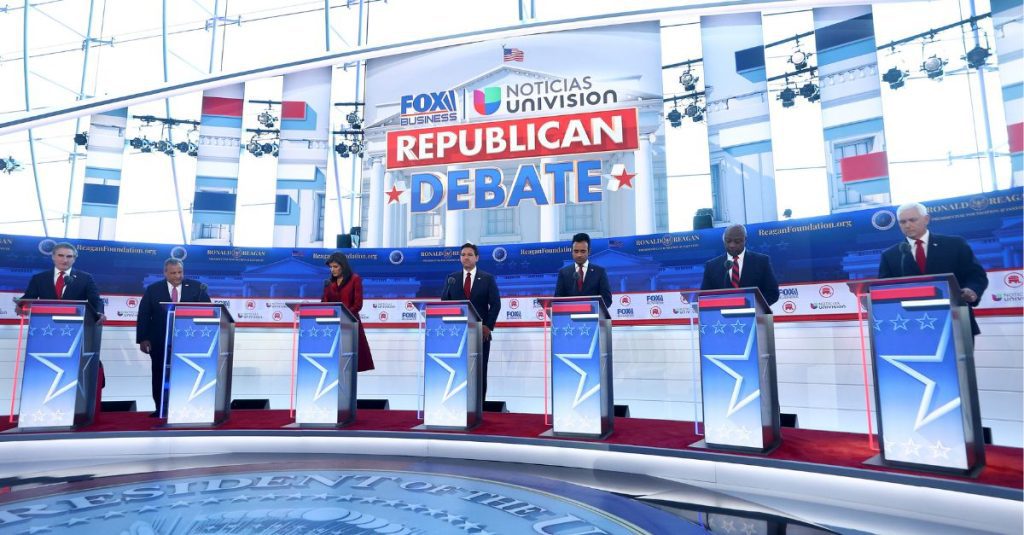 Pending Government Shutdown Addressed at Republican Presidential Debate ...