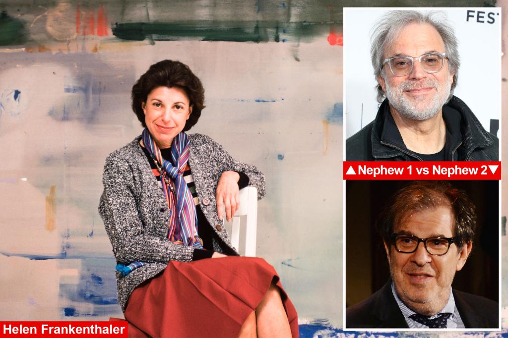 Feud lawsuit ensnares artist Helen Frankenthaler's relatives | Total News