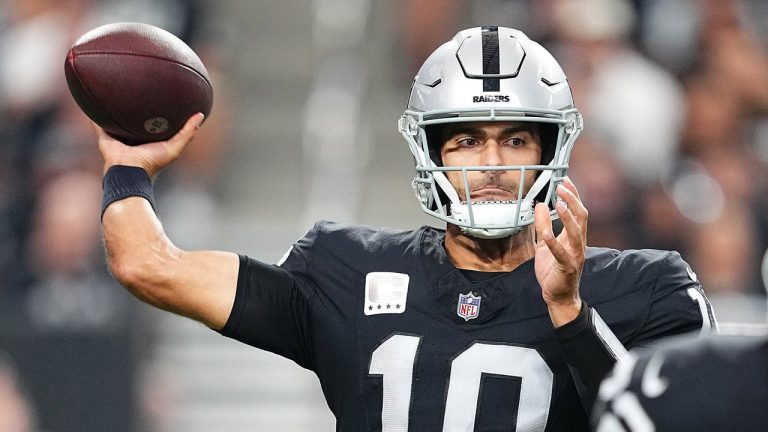 Raiders bench Jimmy Garoppolo, rookie Aidan O’Connell to take over ...