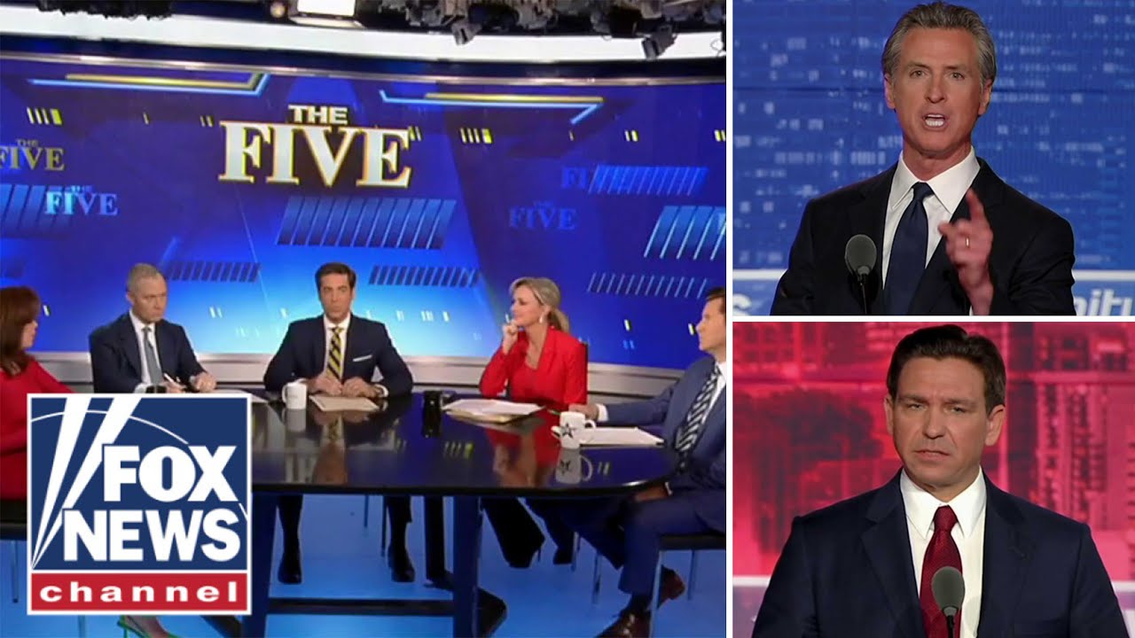 'The Five' React To The Heated DeSantis-Newsom Debate - Total News