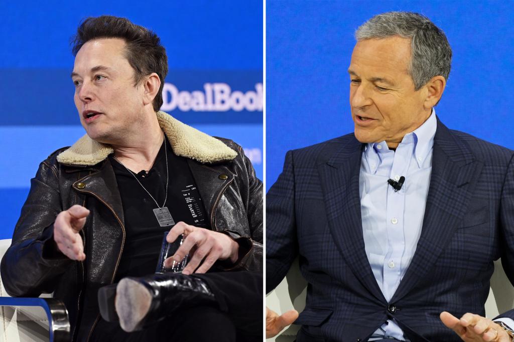 Elon Musk Calls For Disney CEO Bob Iger To Be Fired After Company Pulls ...