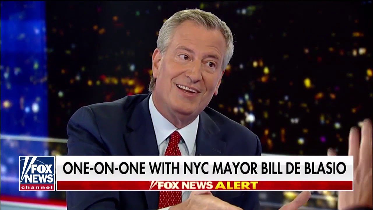 Bill De Blasio Stands Up To Sean Hannity And Fox News Total News 3421