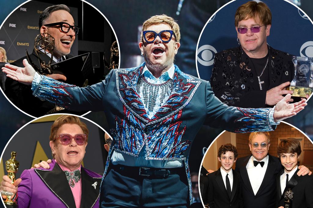 Elton John Becomes An Egot Winner After Scooping His First Emmy Award Total News