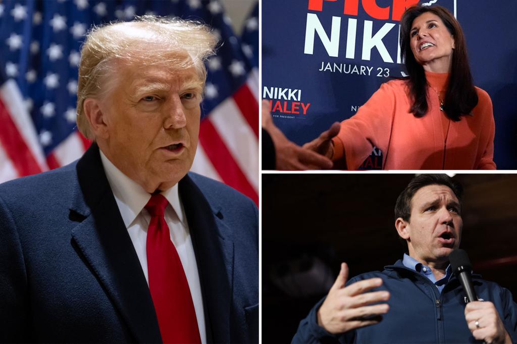 Second Nh Poll Gives Trump Double Digit Lead Over Haley Desantis Languishing In Single Digits