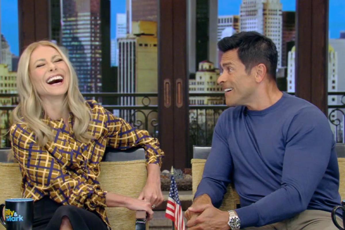 Mark Consuelos Reveals Why Kelly Ripa’s Leg Became “Wet” In Bed On ...