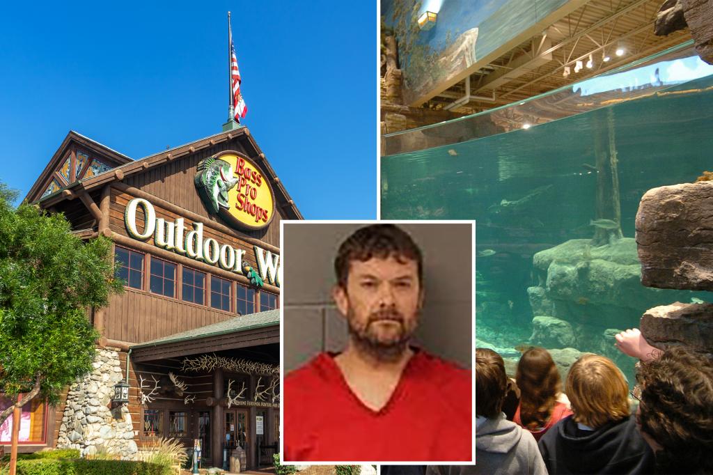 Mentally Ill Man Arrested After Allegedly Diving Naked Into Bass Pro Shop Aquarium Total News