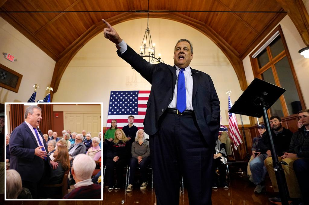 Chris Christie Drops Out Of 2024 Race Predicts Nikki Haley Going To   Republican Presidential Candidate Chris Christie 74678839 