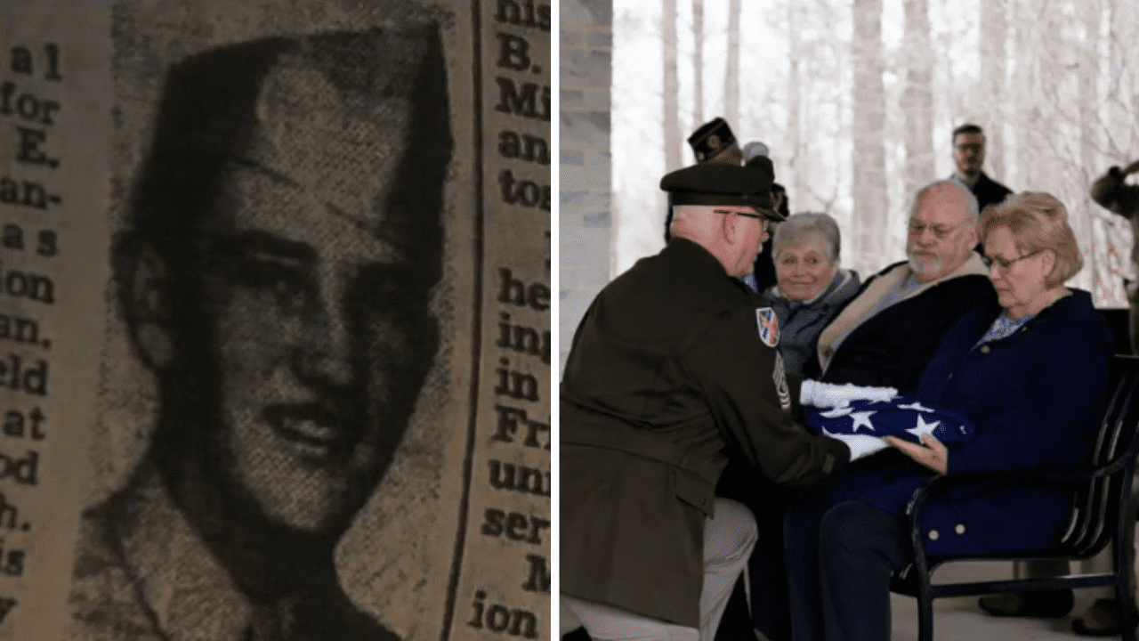 World War II Veteran Buried After Remains Were Recently Identified ...