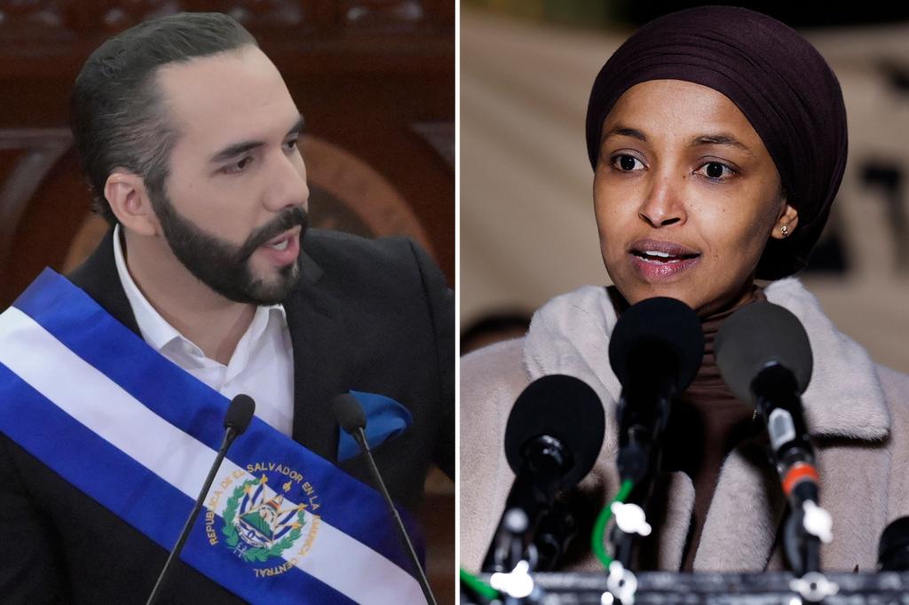 ‘Squad’ Rep. Ilhan Omar, President Of El Salvador Trade Barbs After She ...