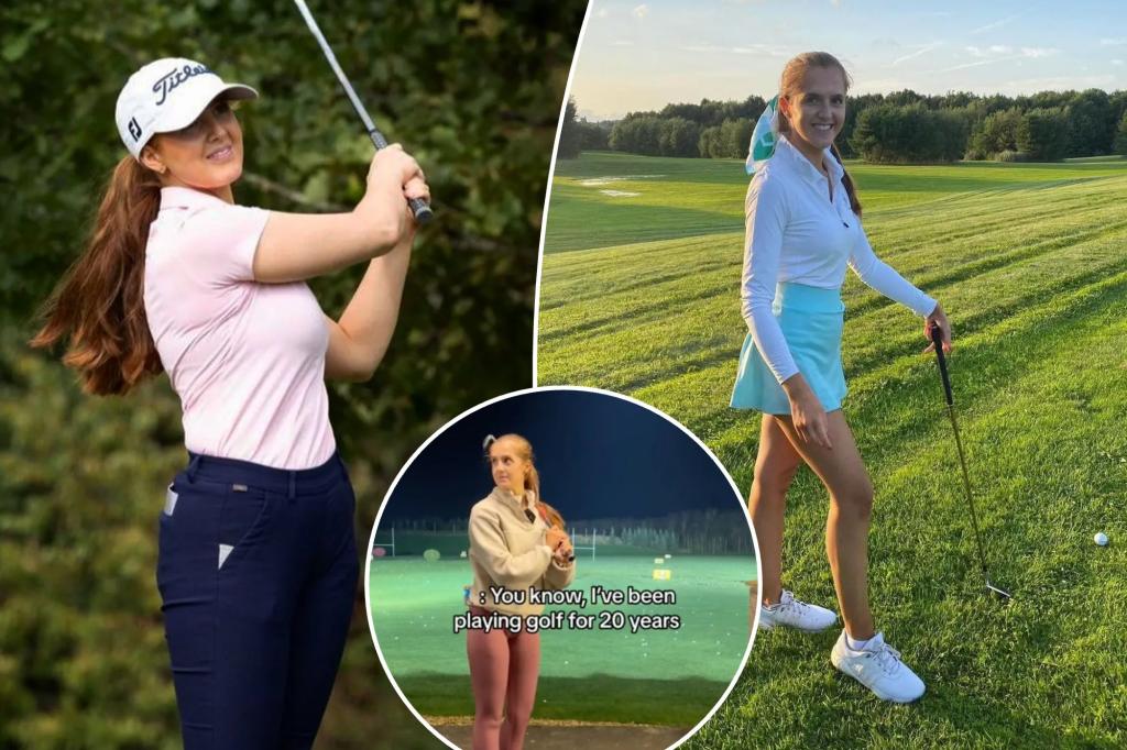 Golf Pro Georgia Ball Opens Up About Viral Tiktok Of Male Stranger