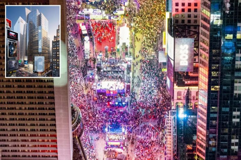 Times Square shines even brighter as ball-drop tower gets upgrade ...