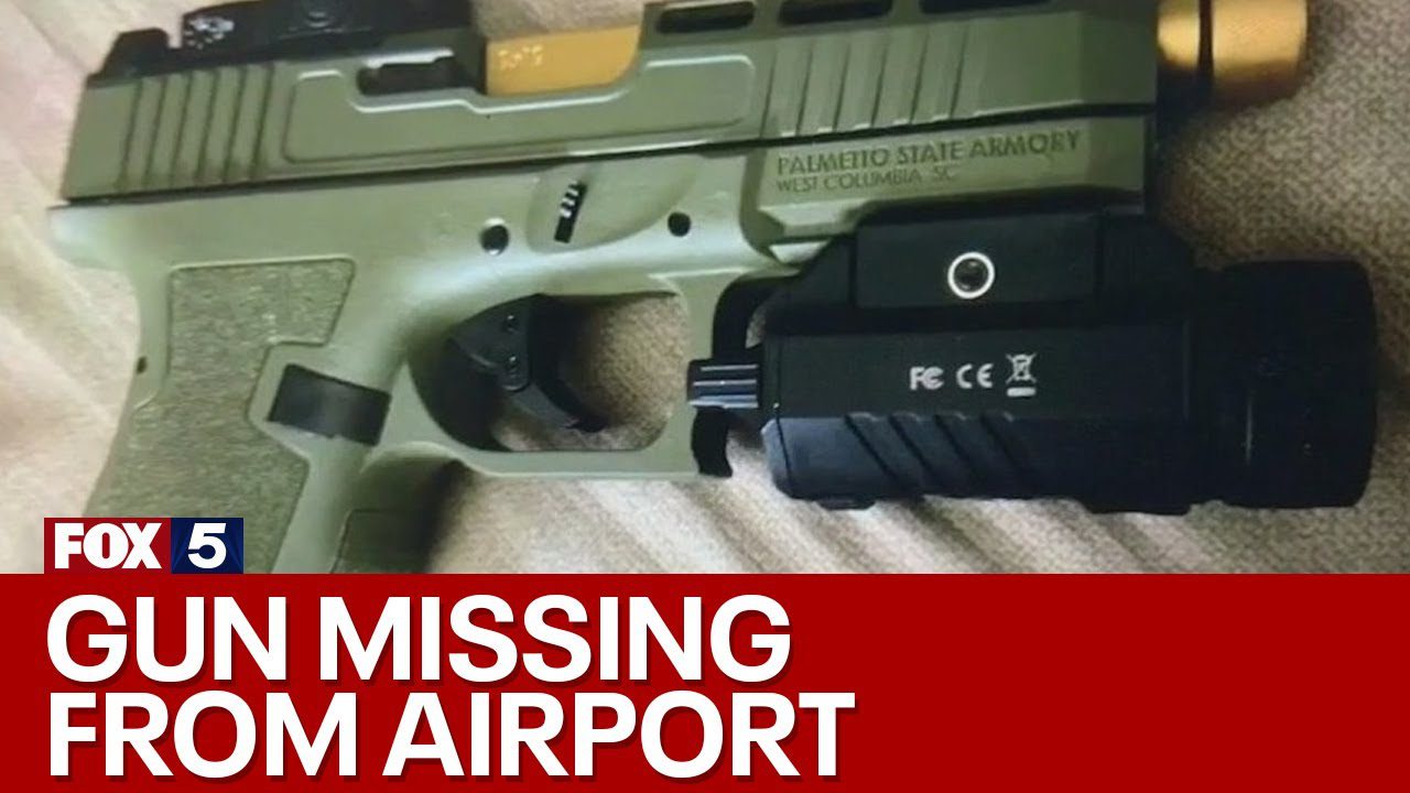 Checked, custom gun missing from ATL Airport | FOX 5 News - Total News