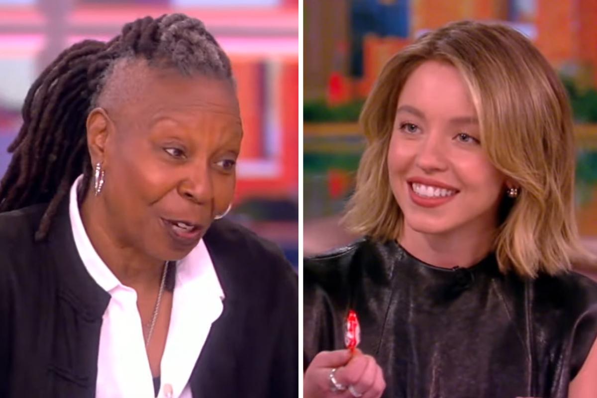 Whoopi Goldberg Surprises Sydney Sweeney With Candy On ‘The View’: “I ...