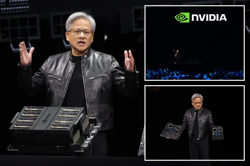 Nvidia CEO Jensen Huang Unveils Game-changing AI Chip As Firm Looks To ...