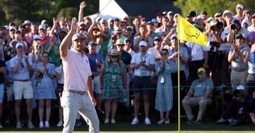 Bryson DeChambeau avoids complete Masters meltdown with epic holeout