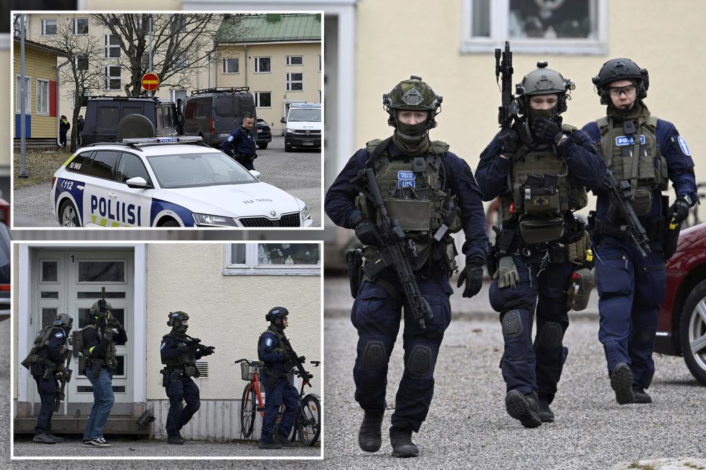 Finland primary school shooting injures three children - Total News