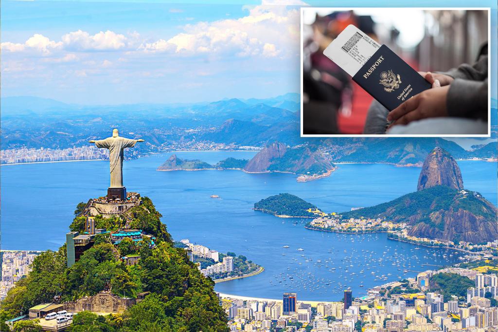 Brazil-bound US travelers will need to show bank statement to visit ...