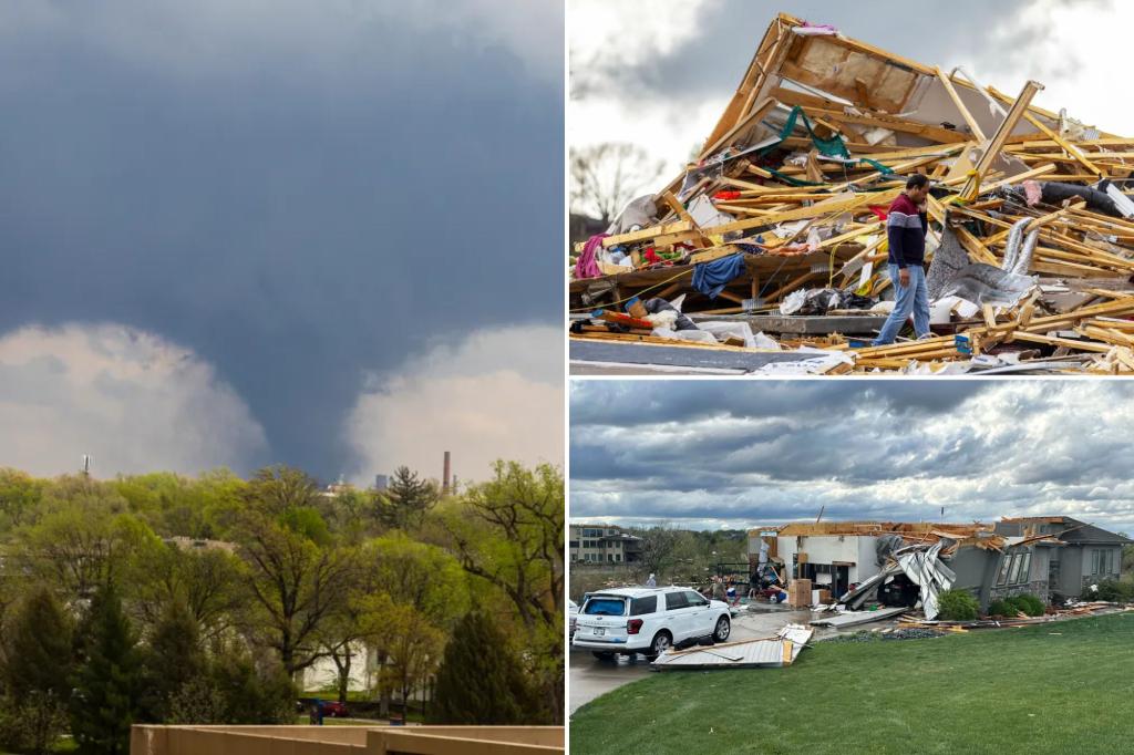 Midwest tornadoes cause severe damage in Omaha suburbs - Total News