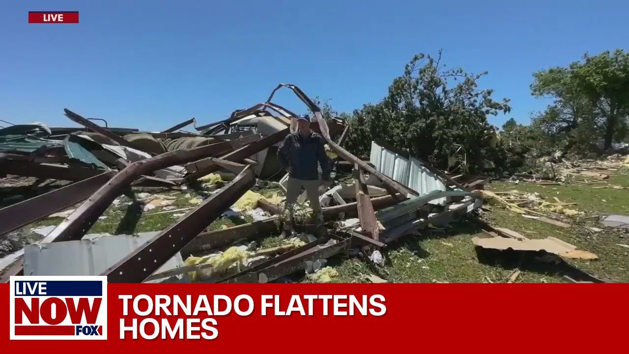 Powerful tornado devastates Barnsdall, Oklahoma | LiveNOW from FOX ...