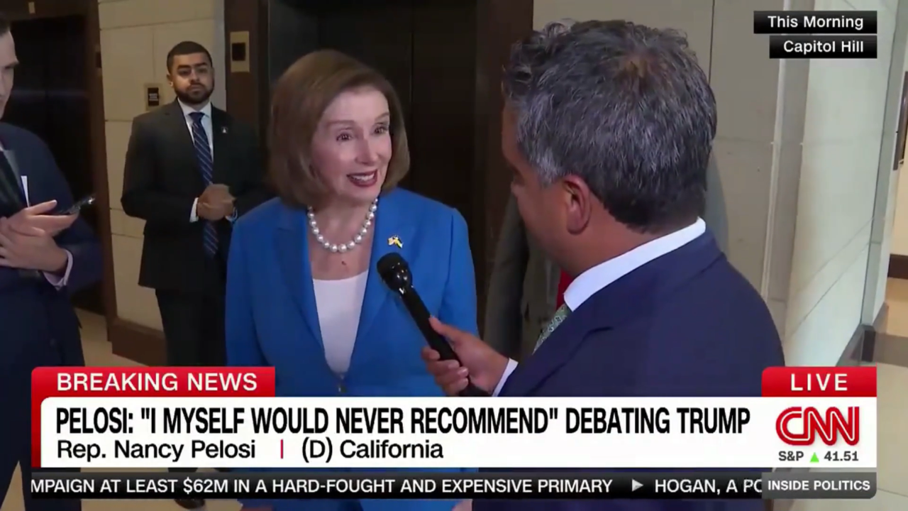 Nancy Pelosi says she ‘would never recommend’ Biden debate Trump on ...