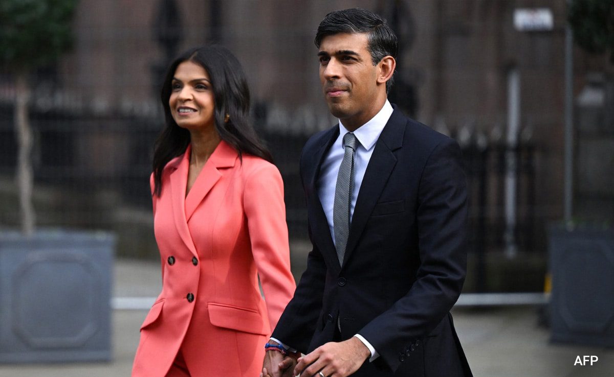 UK PM Rishi Sunak, Wife Akshata Murty’s Wealth Soars In 2024 Rich List ...