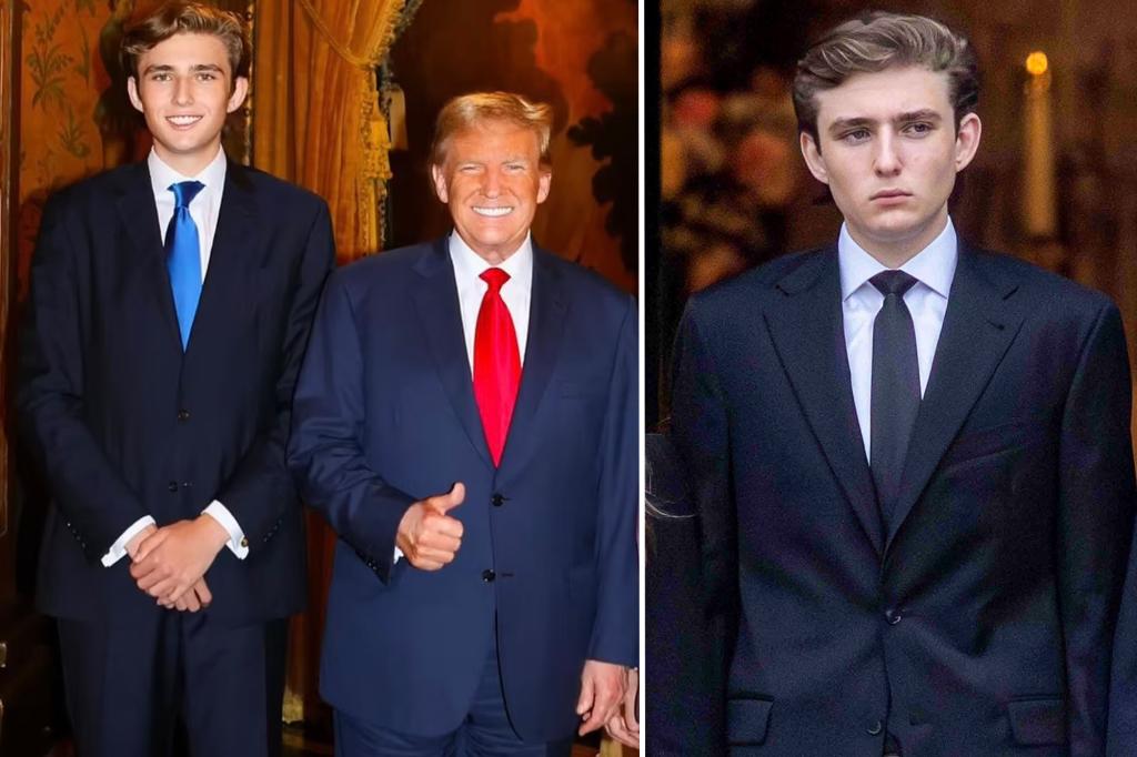 Barron Trump selected as Florida delegate for GOP National Convention ...