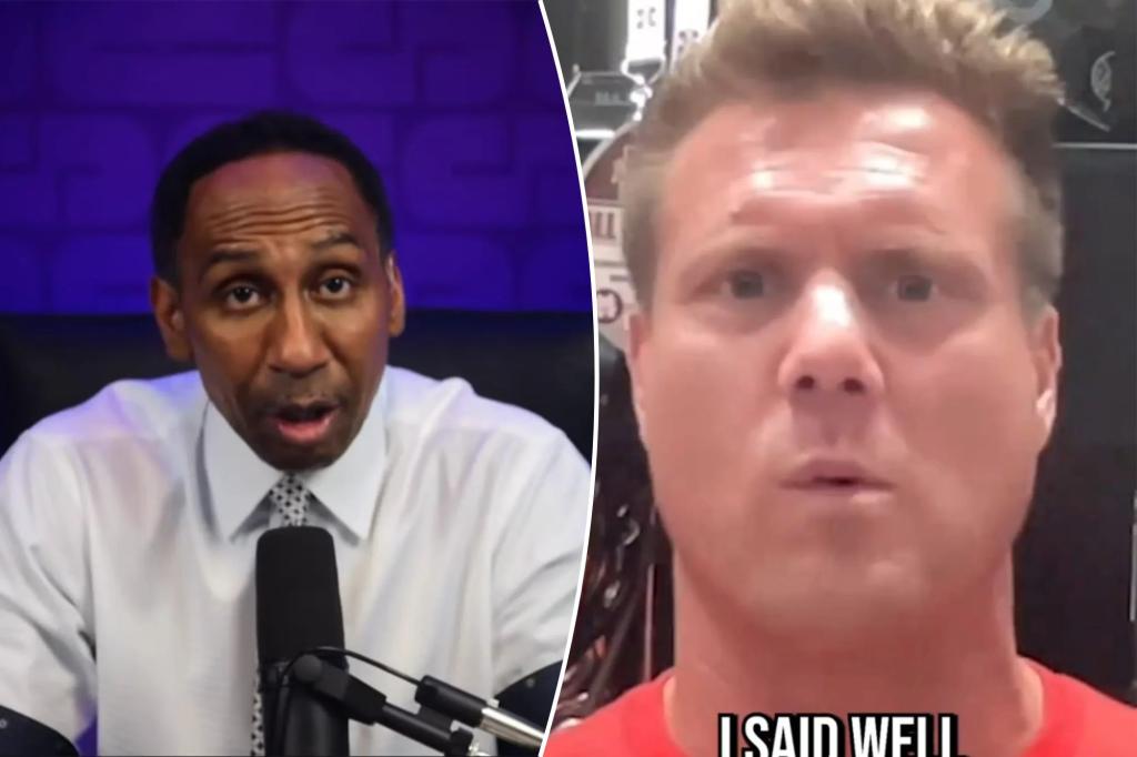 Stephen A. Smith claps back at Jonathan Papelbon after ‘racist’ claim ...