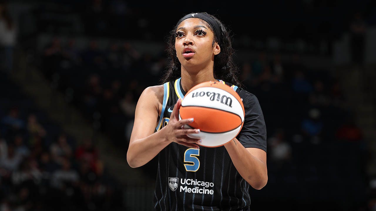 Angel Reese shows off custom shoes ahead of WNBA rematch with Caitlin ...