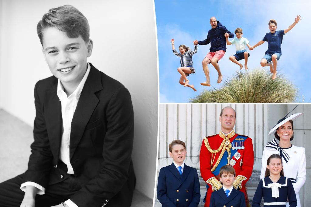 Prince George celebrates 11th birthday as parents Kate Middleton ...