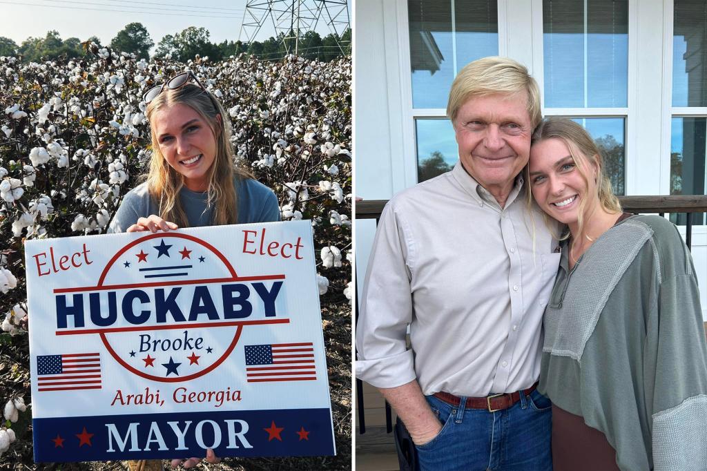 Georgia woman Brooke Huckaby becomes youngest female mayor in state ...