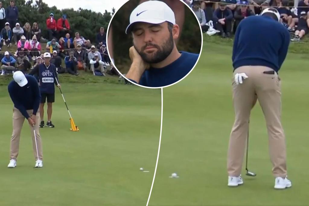 Scottie Scheffler’s Brutal Three-putt Costs Him At British Open – Total ...