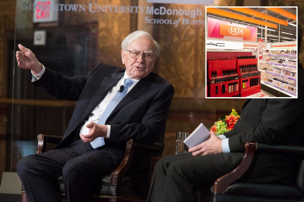 Warren Buffett's Berkshire Discloses Surprise Stake In Ulta Beauty ...