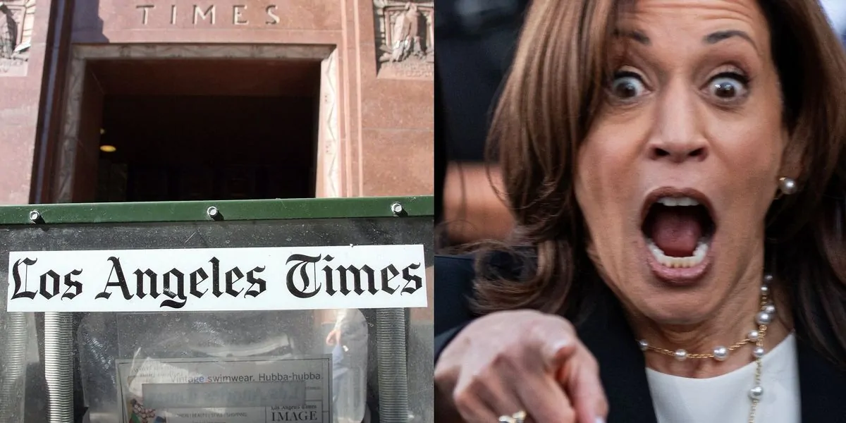 Los Angeles Times Editorial Board Will Not Endorse Kamala Harris After ...