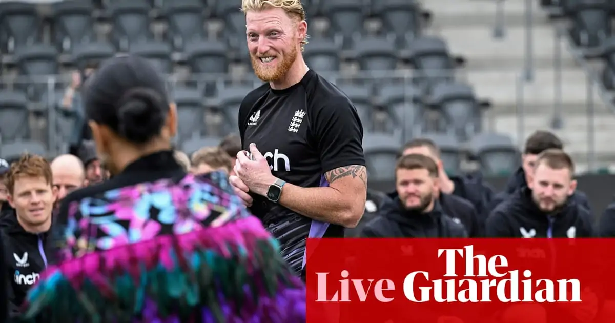 New Zealand v England first men’s cricket Test, day one live New