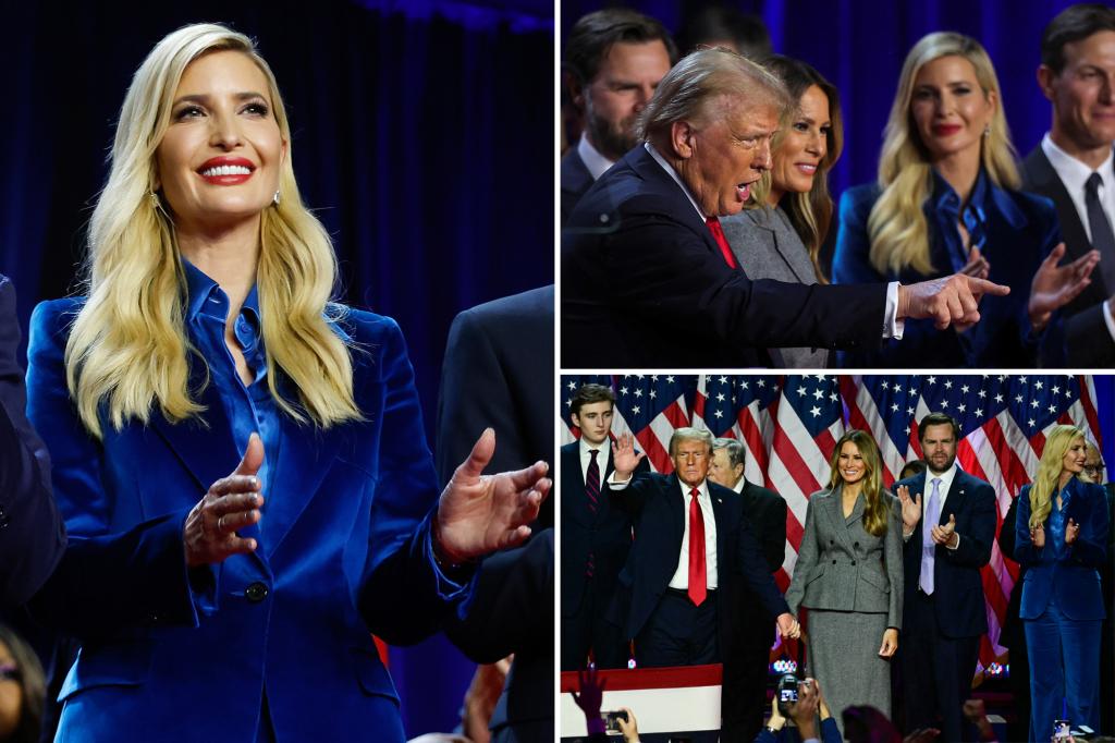 Ivanka Trump makes first appearance of 2024 campaign as she joins dad