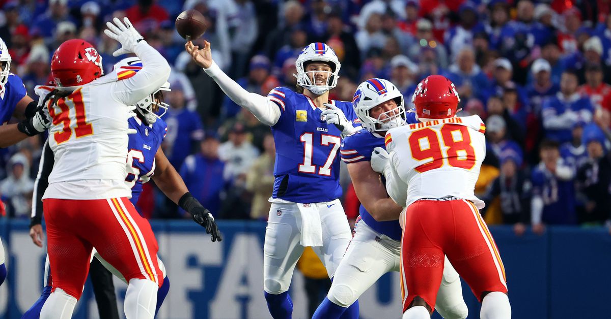 Opening odds for Bills vs. Chiefs AFC Championship Game in 2025 NFL