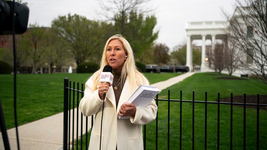 Greene furious over Ukraine minerals deal, Iran talks: 'The base is not happy'