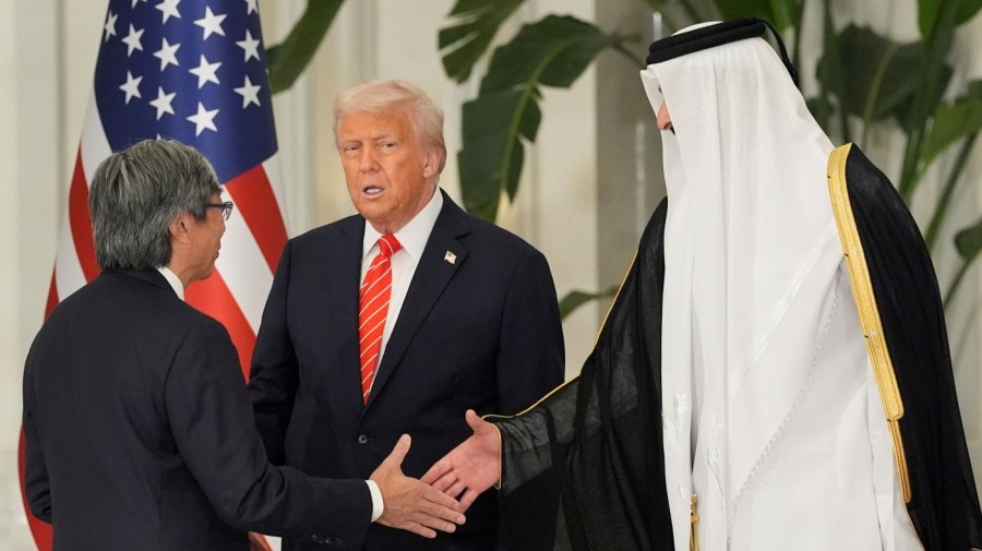 LA Times owner meets with Trump in Saudi Arabia