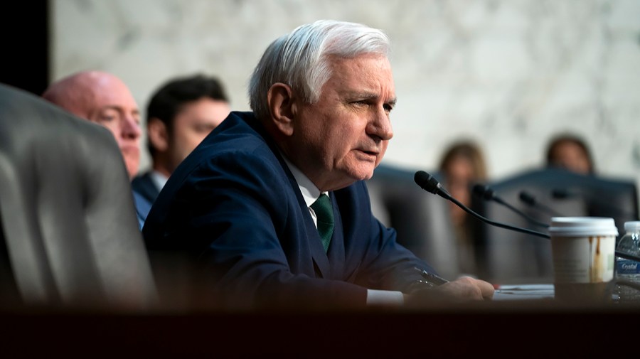 Reed: Trump's Qatar plane would 'pose immense counterintelligence risks'