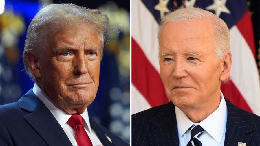Trump rips 'hapless and cognitively impaired' Biden after Hur audio released